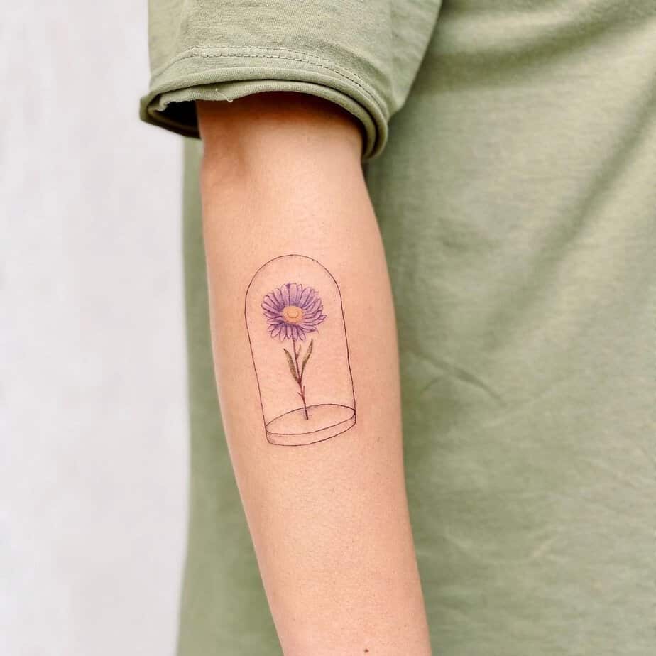 19 September Birth Flower Tattoos To Honor Your Special Month