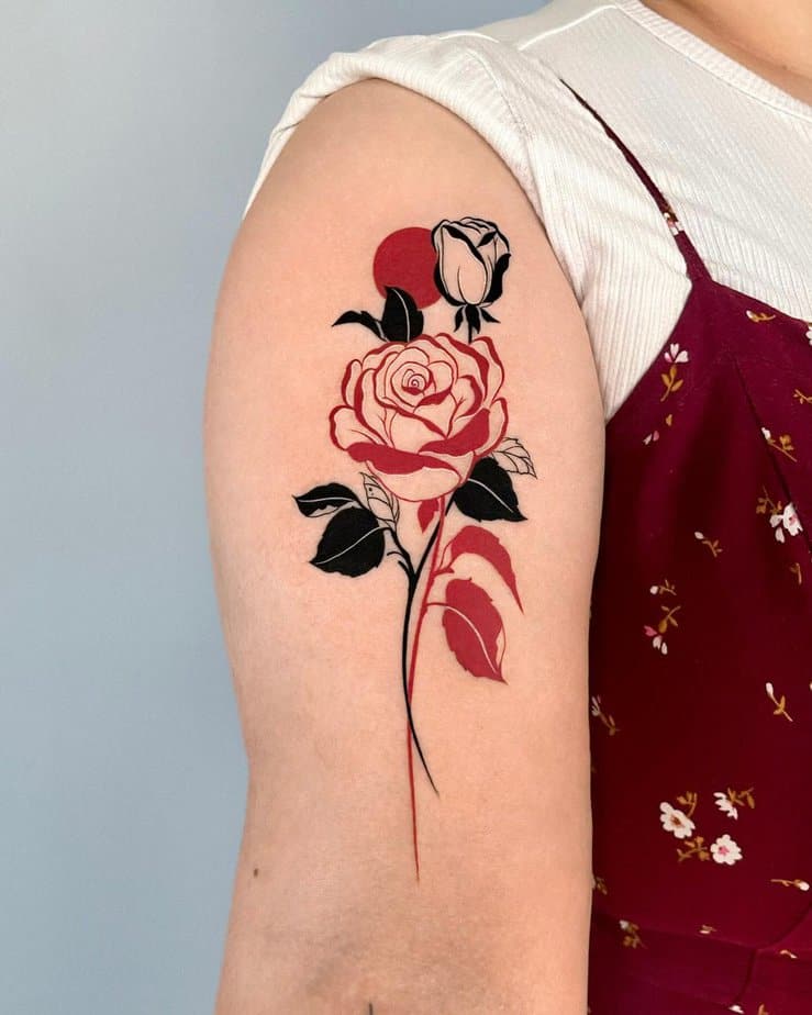 18 Cute June Birth Flower Tattoos To Inspire You