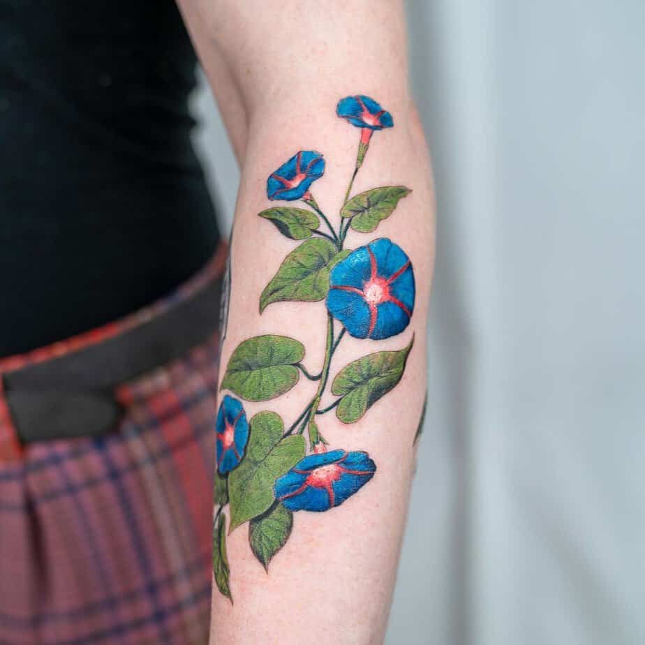 19 September Birth Flower Tattoos To Honor Your Special Month