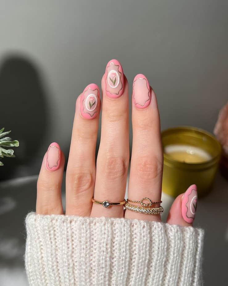 30 Chic Framed Nails That Deserve Their Own Gallery