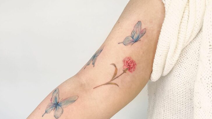 19 Beautiful January Birth Flower Tattoo Ideas You Must See