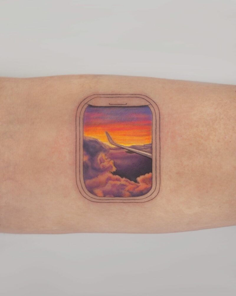 18 Dreamy Sky Tattoos That Will Make You Feel On Cloud Nine