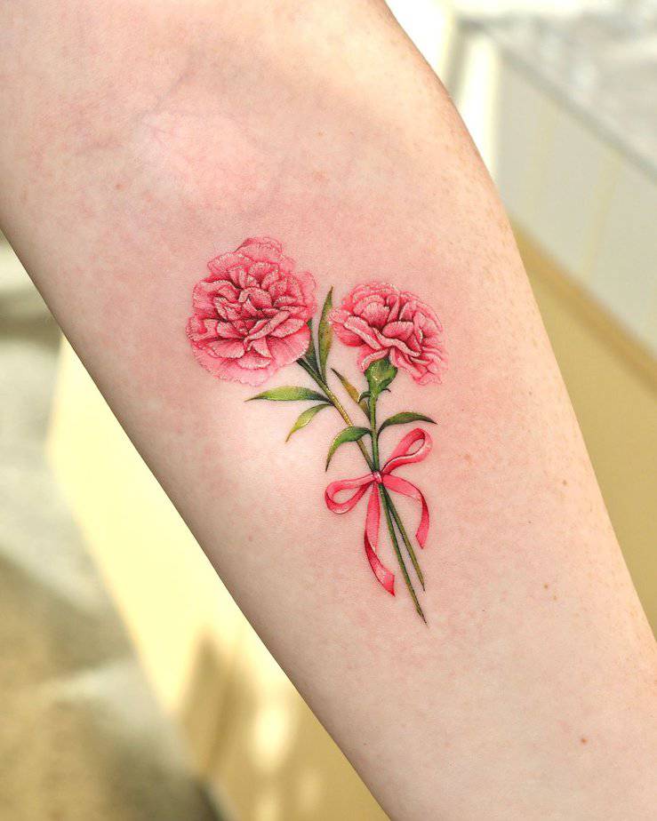 19 Beautiful January Birth Flower Tattoos You Must See