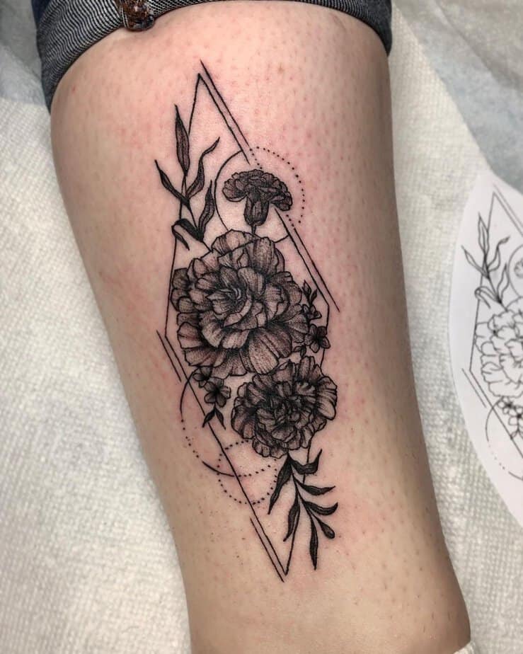 Carnation tattoo