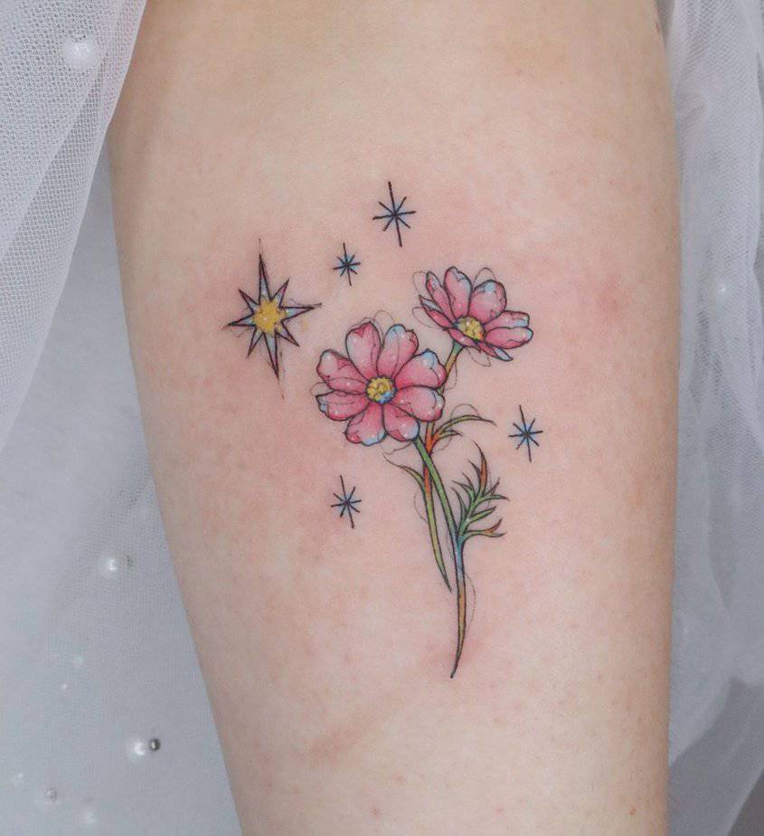 18 Dreamy October Birth Flower Tattoos That Bloom With Beauty