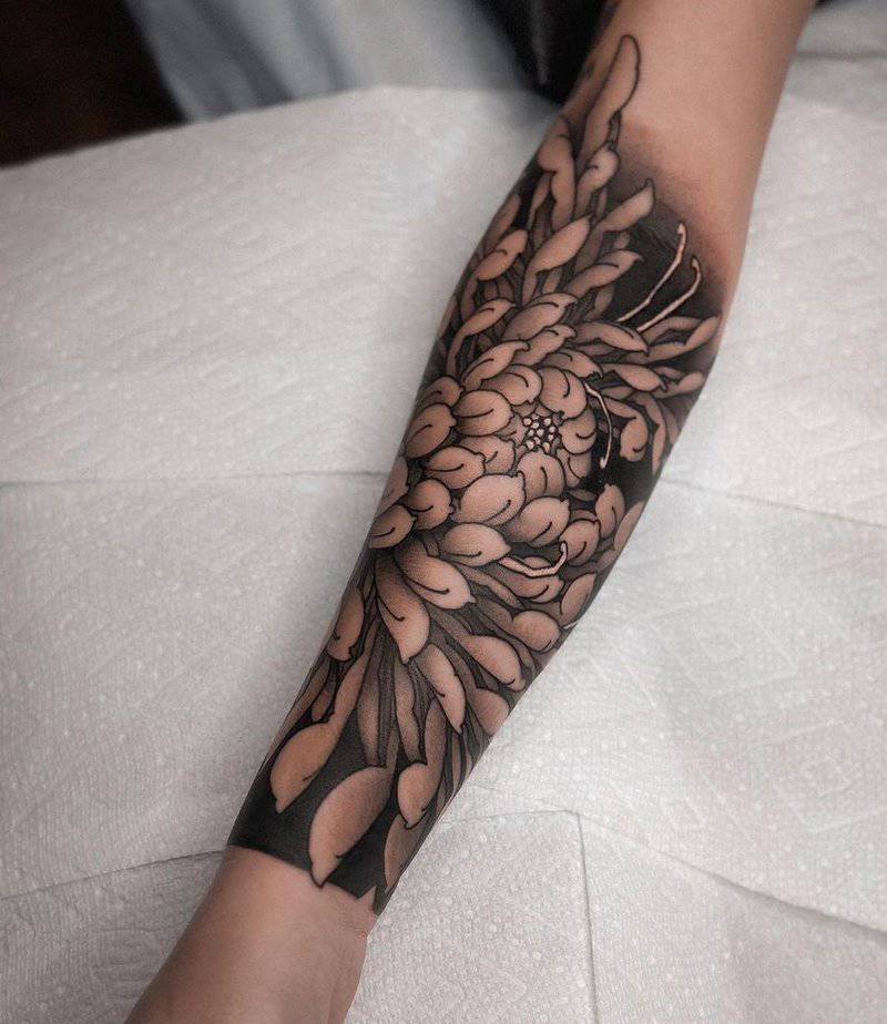 19 Amazing November Birth Flower Tattoos For A Personal Touch