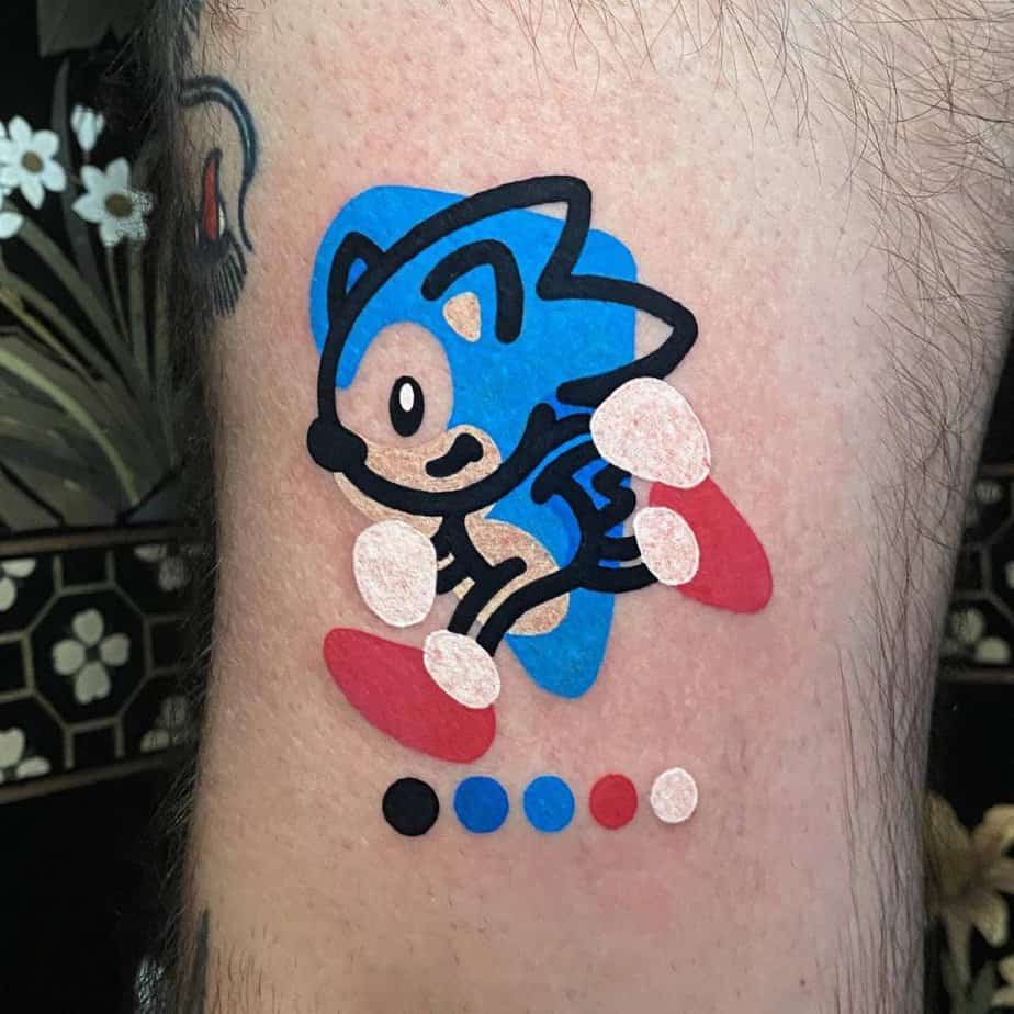 18 Fun Sonic Tattoos That Will Make You Feel Like A Hero