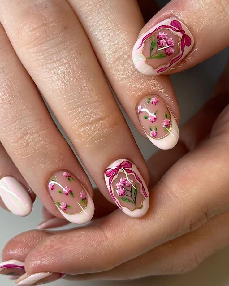 30 Chic Framed Nails That Deserve Their Own Gallery