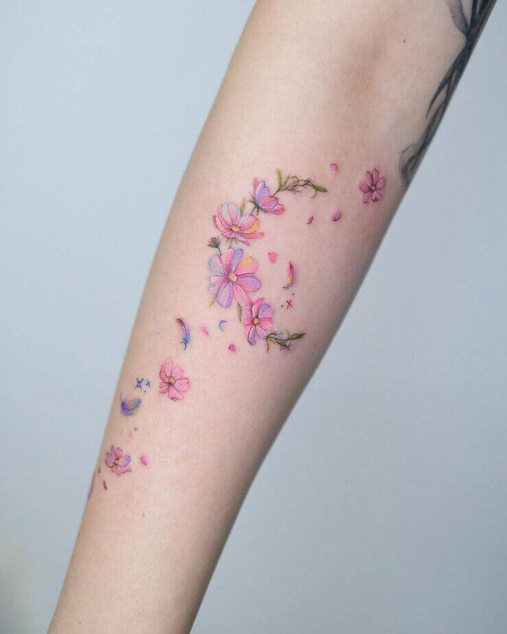 18 Dreamy October Birth Flower Tattoos That Bloom With Beauty