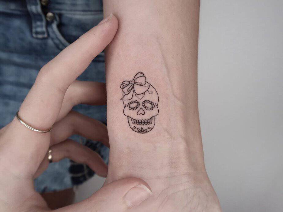 17 Meaningful Sugar Skull Tattoos And Their Stories