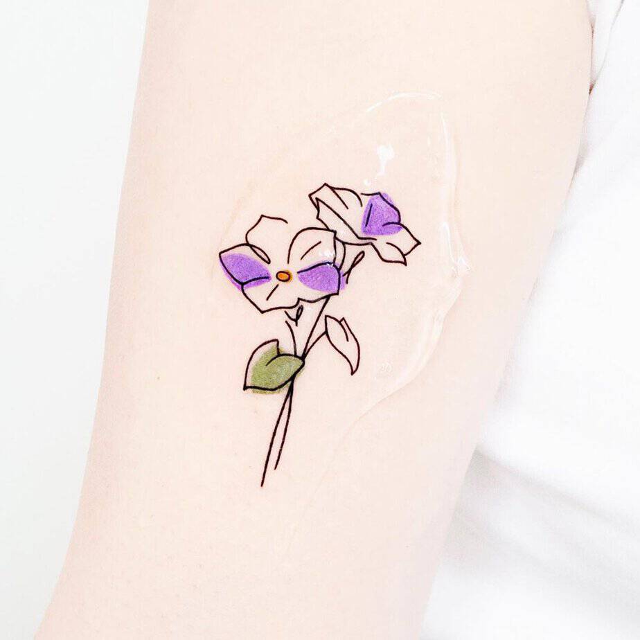 19 September Birth Flower Tattoos To Honor Your Special Month