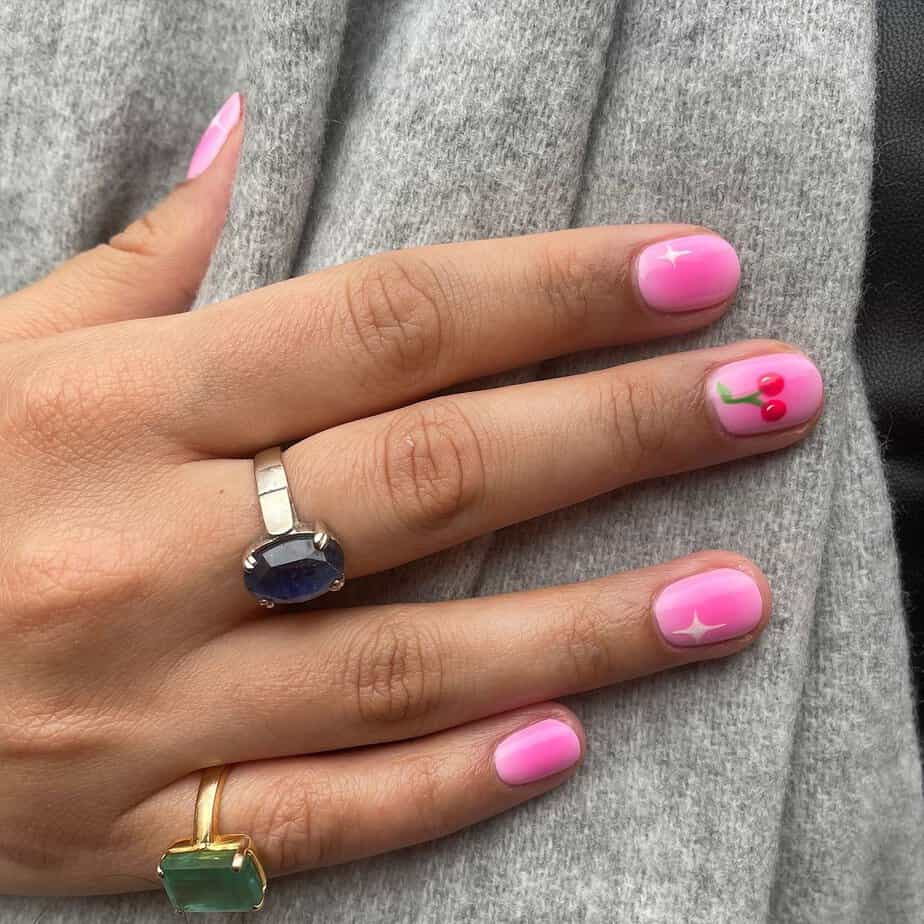 29 Fresh Cherry Nails That Will Sweeten Your Manicure Game