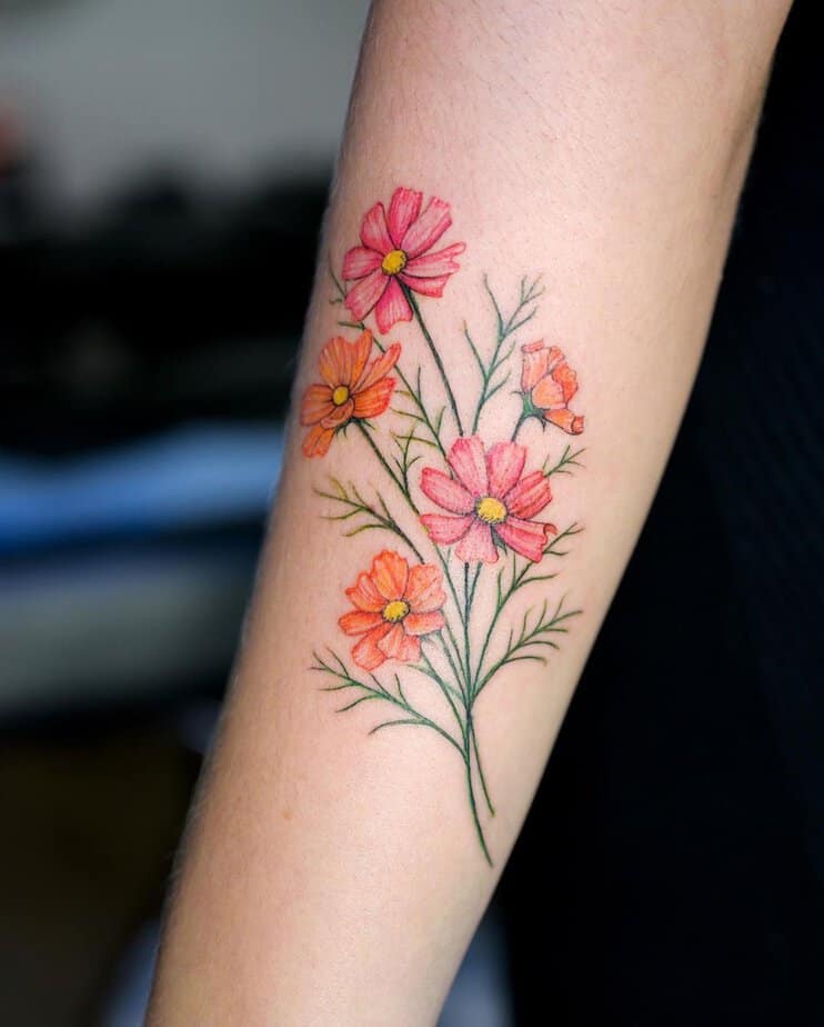 18 Dreamy October Birth Flower Tattoos That Bloom With Beauty