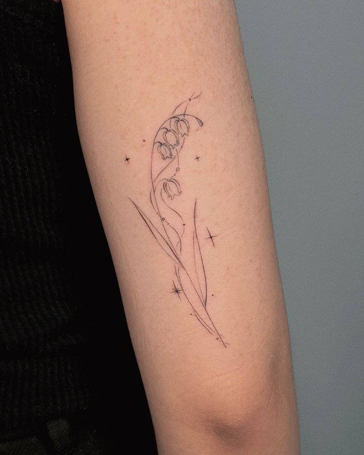 18 Stunning Lily Of The Valley Tattoos To Make Your Heart Bloom