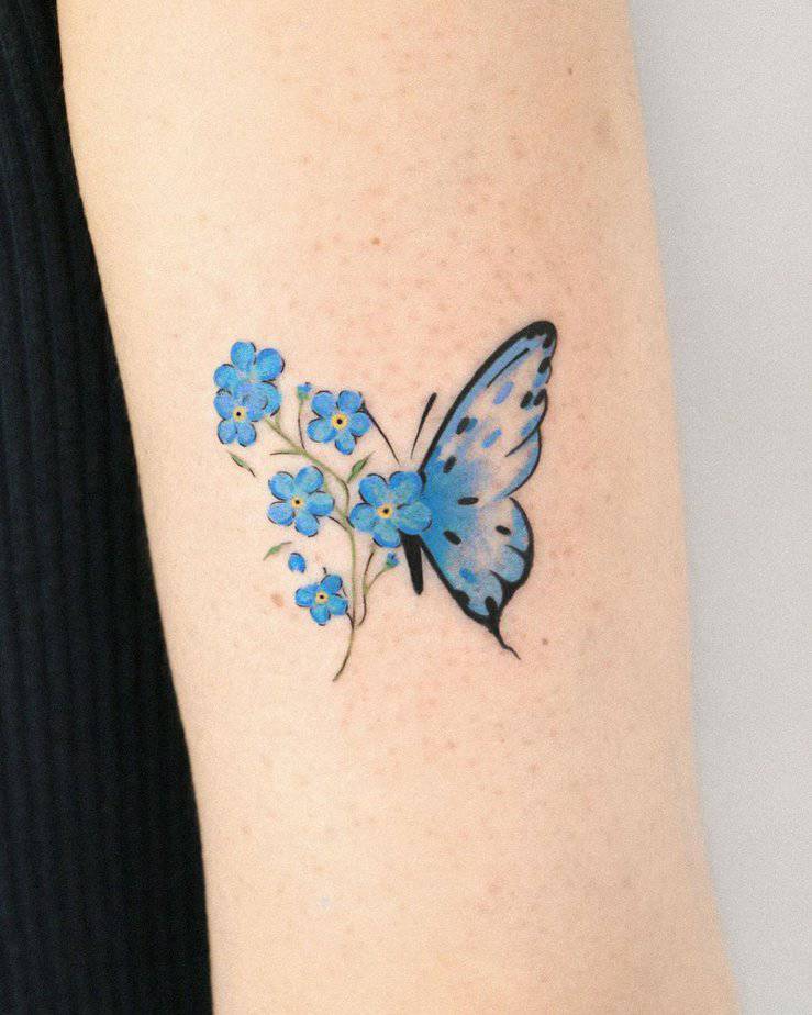 19 Forget Me Not Flower Tattoo Ideas To Make Love Eternal