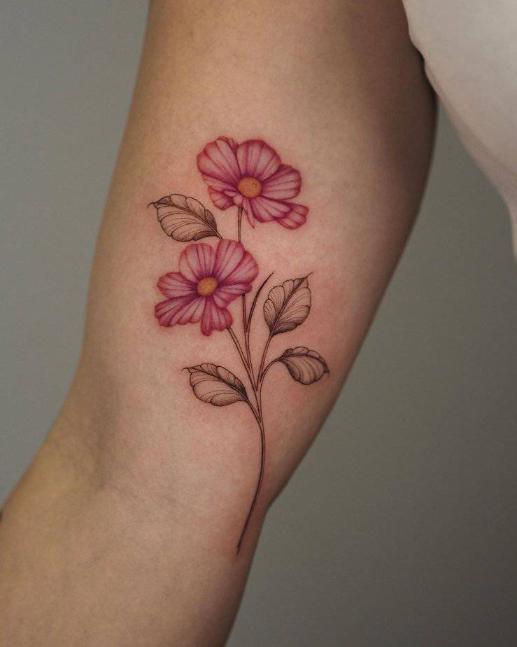 18 Dreamy October Birth Flower Tattoos That Bloom With Beauty