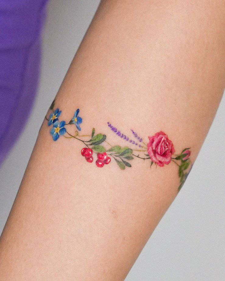 19 Forget Me Not Flower Tattoo Ideas To Make Love Eternal