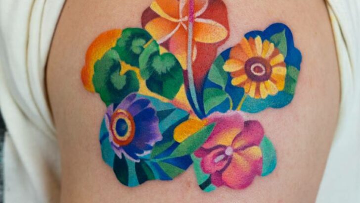 18 Vibrant Hawaiian Flower Tattoos For A Touch Of Paradise