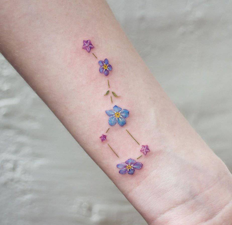 Forget me not constellation