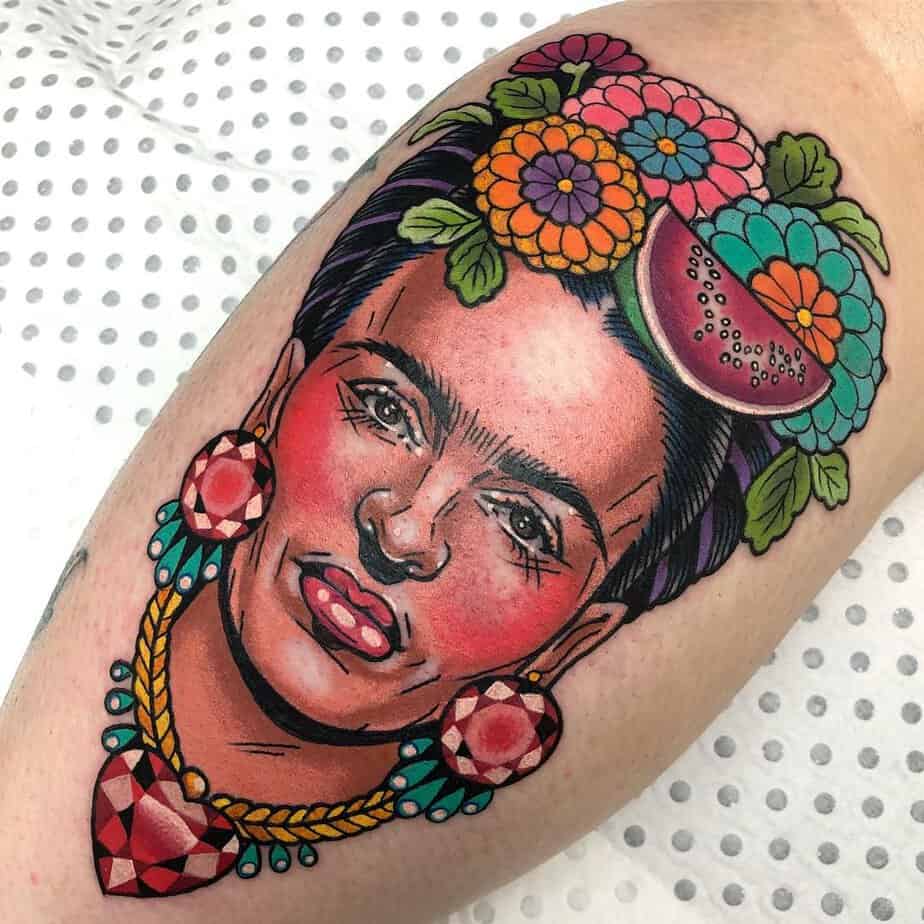 19 Funky Pop Art Tattoos To Get Your Giggle On