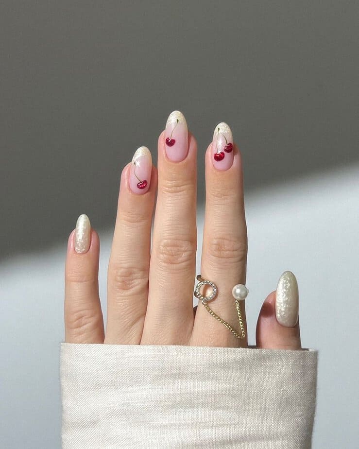 29 Fresh Cherry Nails That Will Sweeten Your Manicure Game