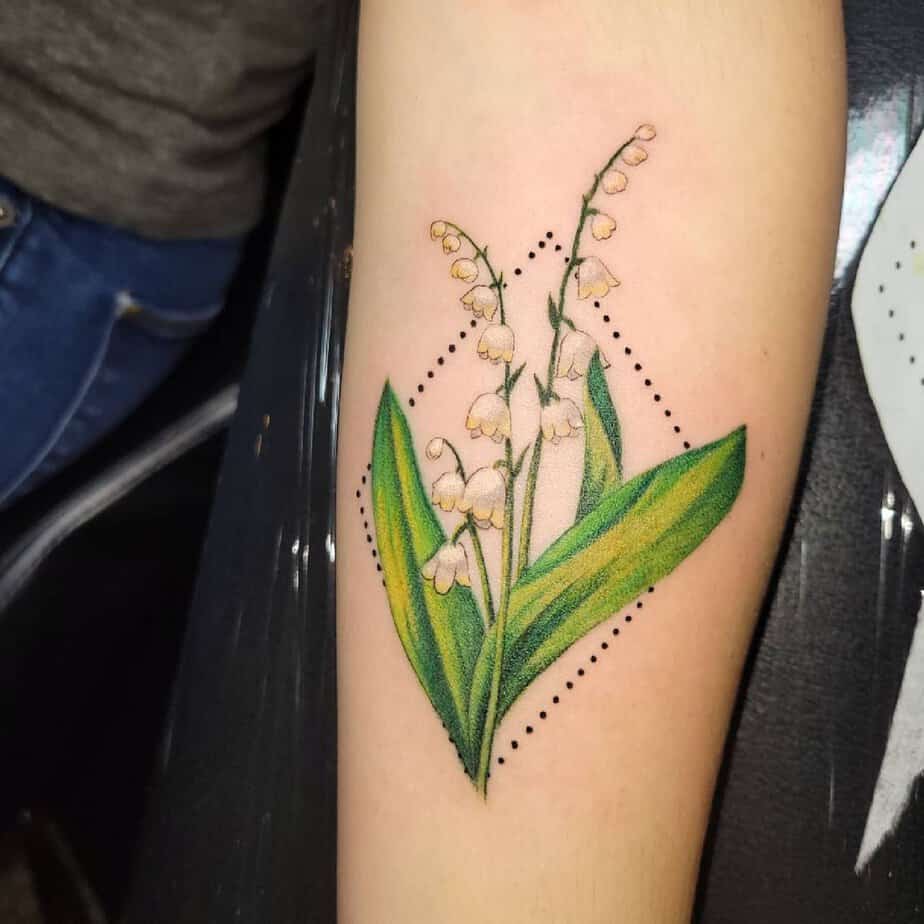 18 Stunning Lily Of The Valley Tattoos To Make Your Heart Bloom