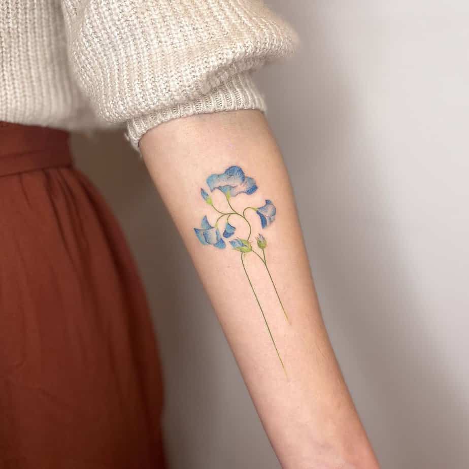 19 Beautiful April Birth Flower Tattoo Ideas to Tell Your Story