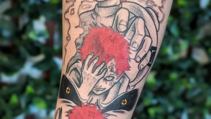 19 Fascinating Gaara Tattoo Ideas For All Lovers Of The Character