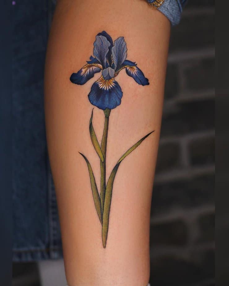 18 Empowering February Birth Flower Tattoos To Adorn Your Skin