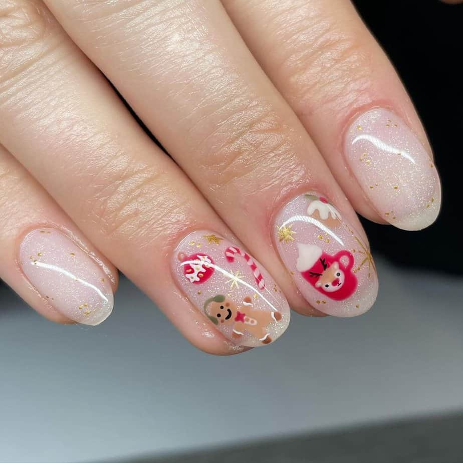 Jolly nail art