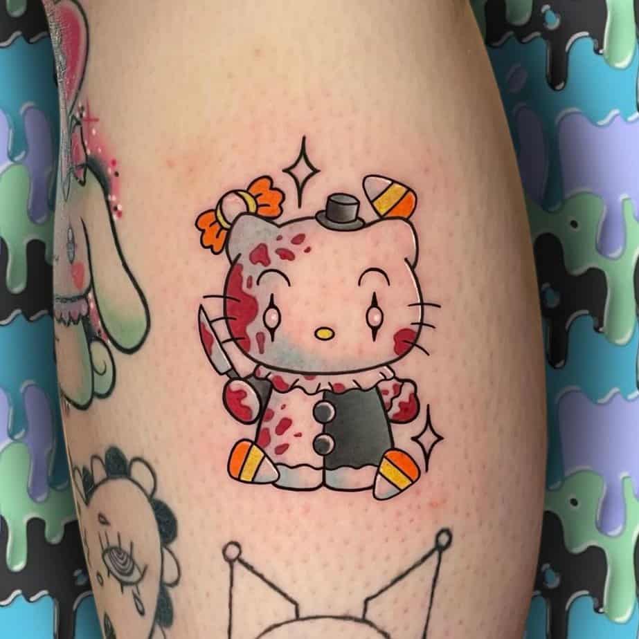 19 Cute Spooky Tattoos For An Endless Halloween Celebration