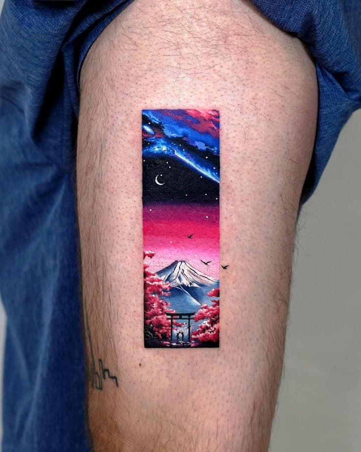 18 Dreamy Sky Tattoos That Will Make You Feel On Cloud Nine