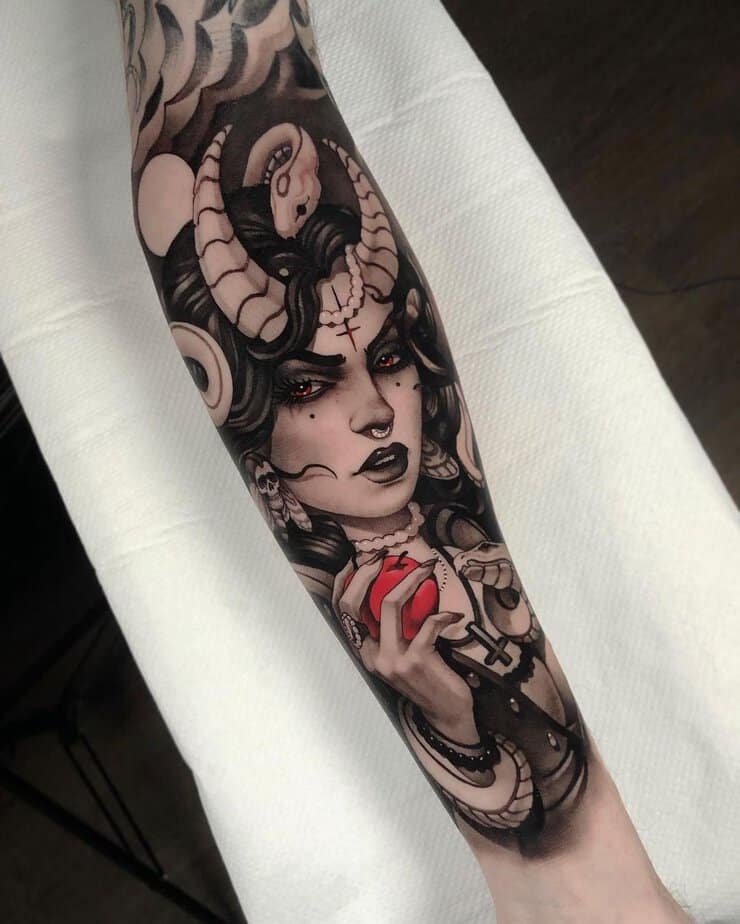 19 Alluring Lilith Tattoo Ideas For Female Empowerment 