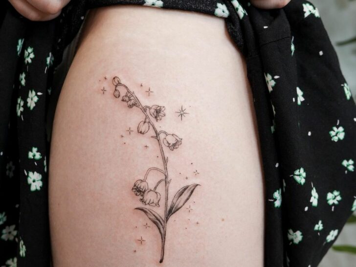 19 Stunning Lily Of The Valley Tattoos To Make Your Heart Bloom