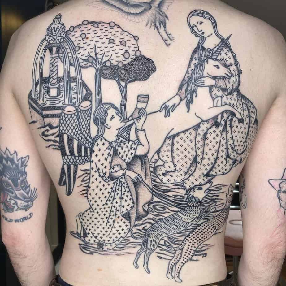 18 Stunning Folk Art Tattoos Celebrating Culture and Identity