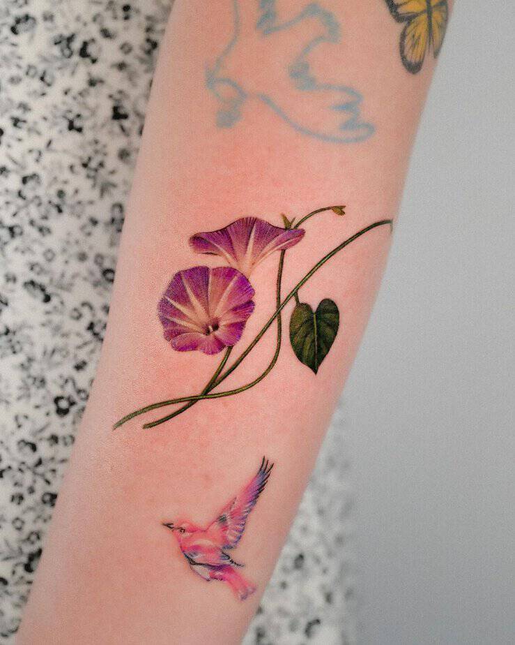 19 September Birth Flower Tattoos To Honor Your Special Month