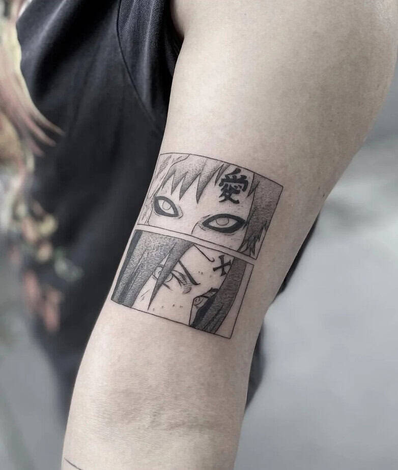 20 Fascinating Gaara Tattoo Ideas For All Lovers Of The Character