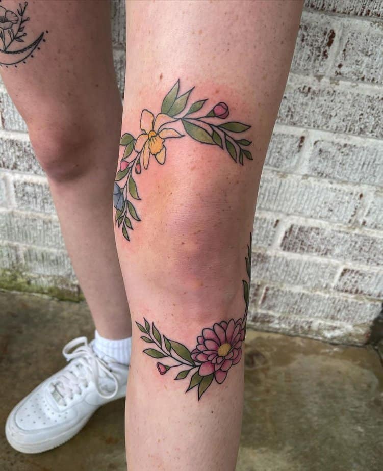 20 Beautiful Aster Flower Tattoos To Enter The Garden Of Dreams