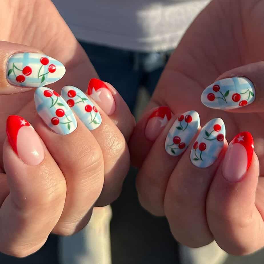 29 Fresh Cherry Nails That Will Sweeten Your Manicure Game