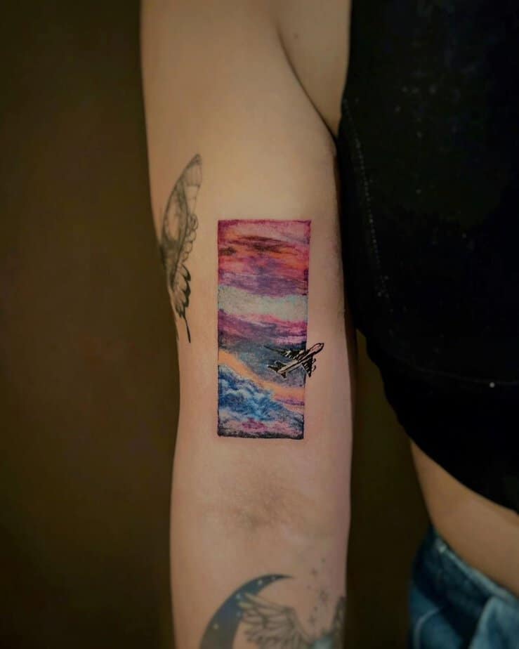 18 Dreamy Sky Tattoos That Will Make You Feel On Cloud Nine