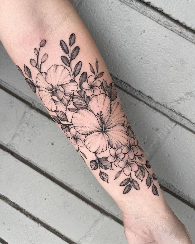 19 Beautiful Plumeria Tattoo Ideas To Get A Plum Perfect Look