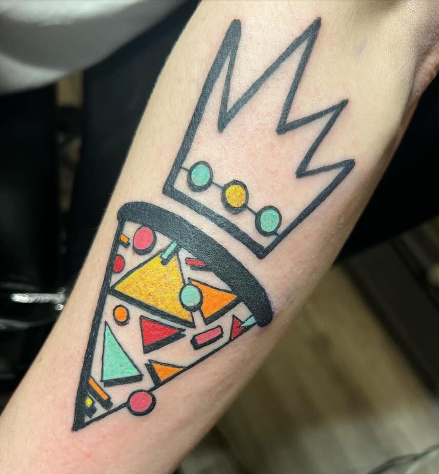 19 Funky Pop Art Tattoos To Get Your Giggle On