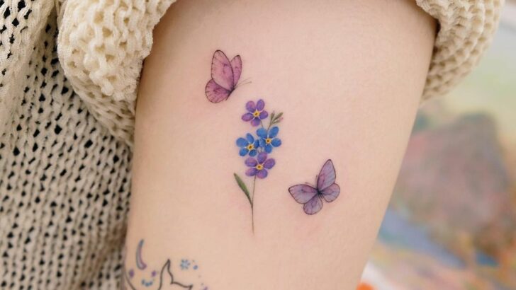 19 Forget Me Not Flower Tattoo Ideas To Make Love Eternal