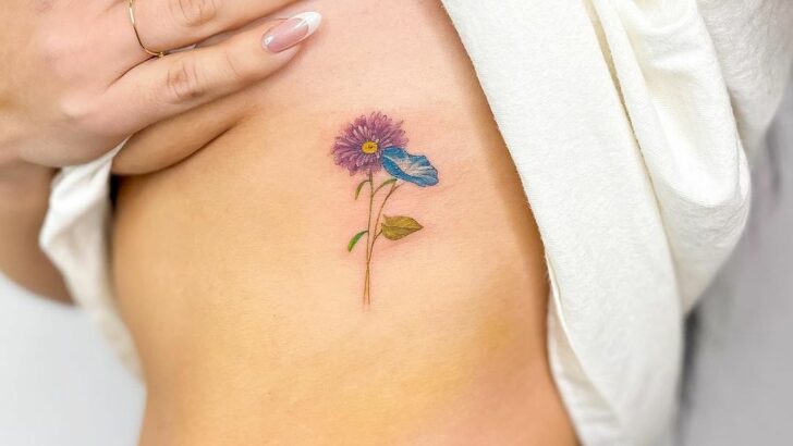 19 September Birth Flower Tattoos To Honor Your Special Month