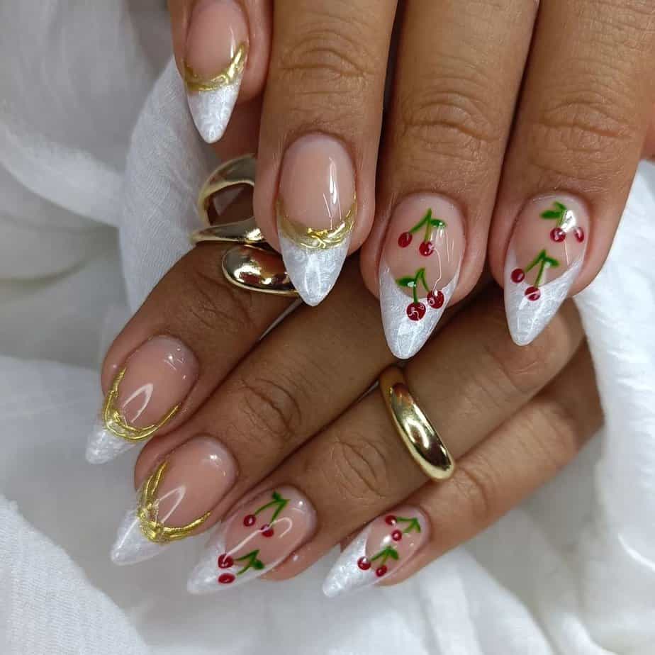 29 Fresh Cherry Nails That Will Sweeten Your Manicure Game