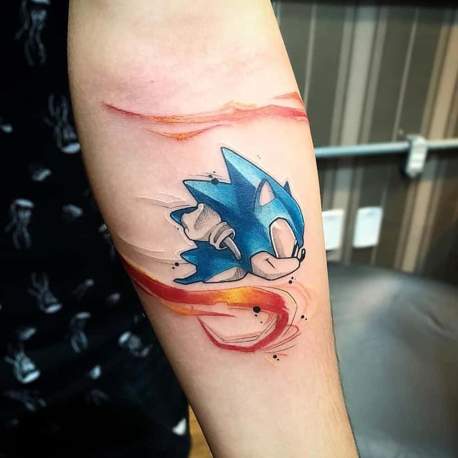 18 Fun Sonic Tattoos That Will Make You Feel Like A Hero