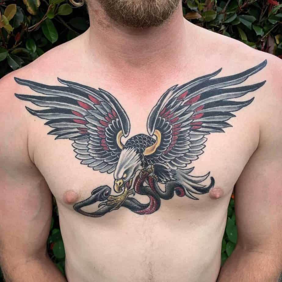 Snake And Eagle Tattoo Meaning With 20 Popular Options