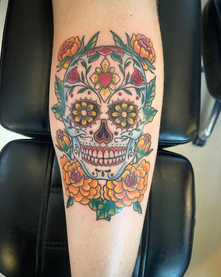 Sugar Skull tattoo