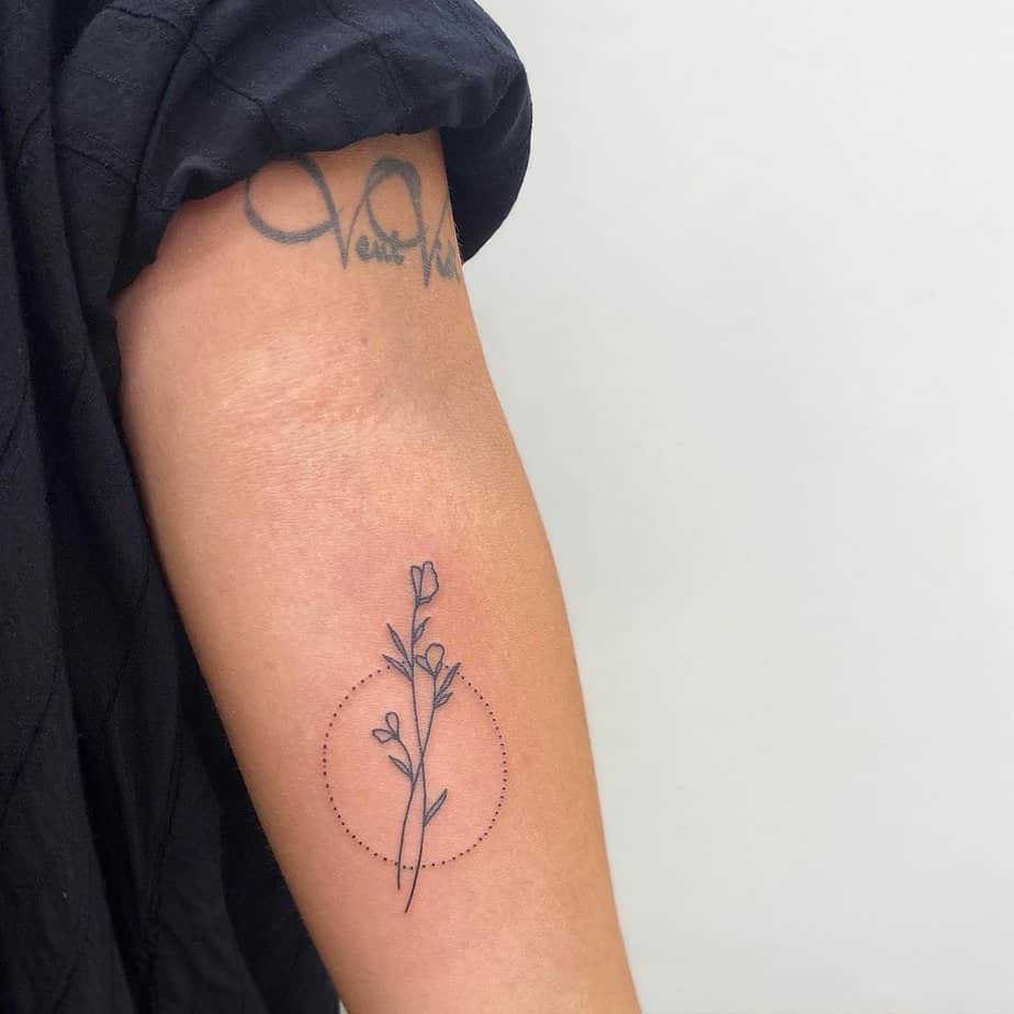 19 Beautiful April Birth Flower Tattoo Ideas to Tell Your Story