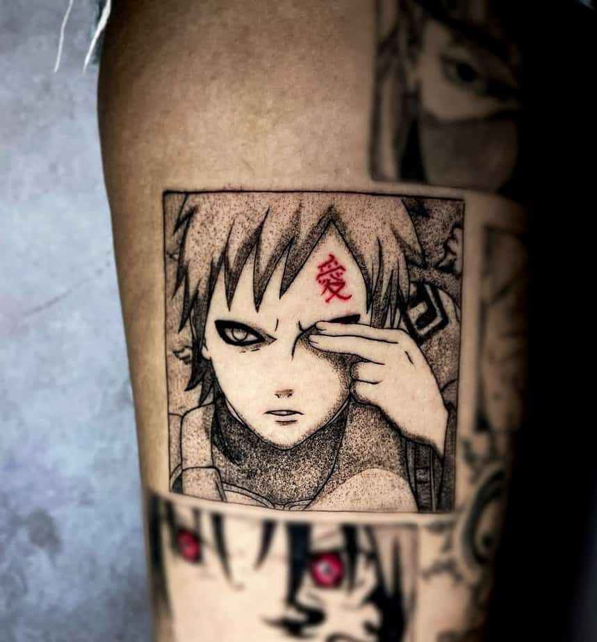 20 Fascinating Gaara Tattoo Ideas For All Lovers Of The Character